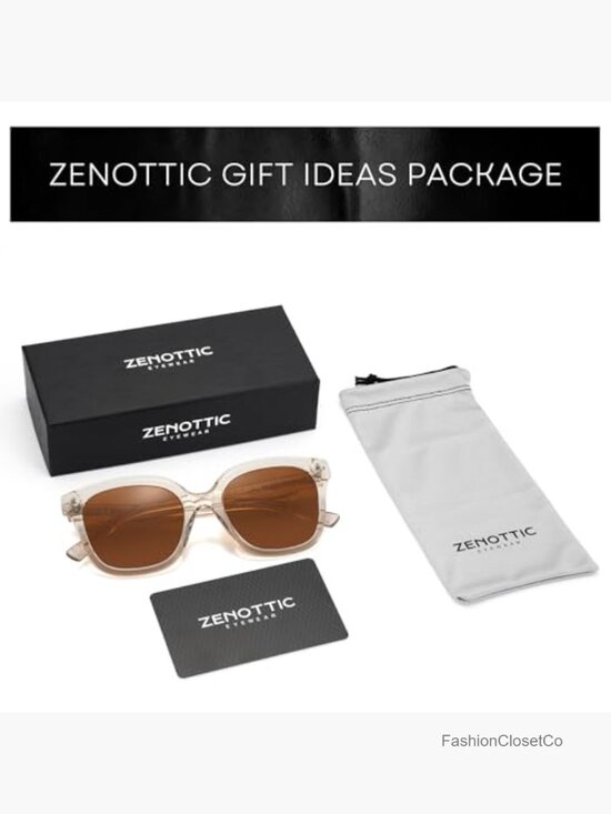 Square Polarized Sunglasses Women Retro UV400 Acetate Shades main image 7